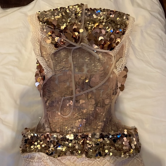 Free People Main Character in Rose Gold. Worn once for an event! - Picture 4 of 6